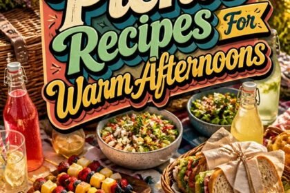 delicious summer outdoor meals