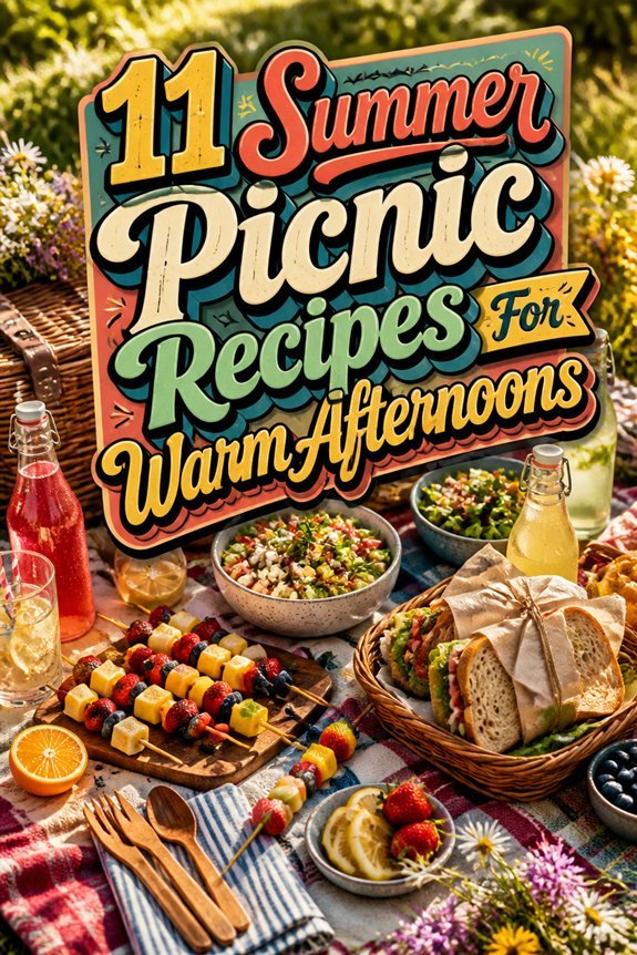 delicious summer outdoor meals