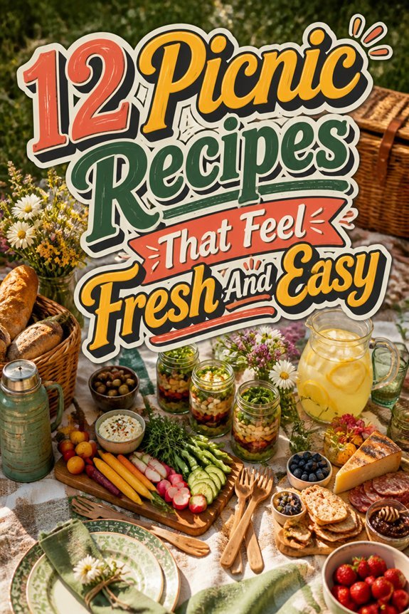fresh and easy picnics