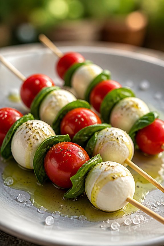 fresh simple flavorful presentation