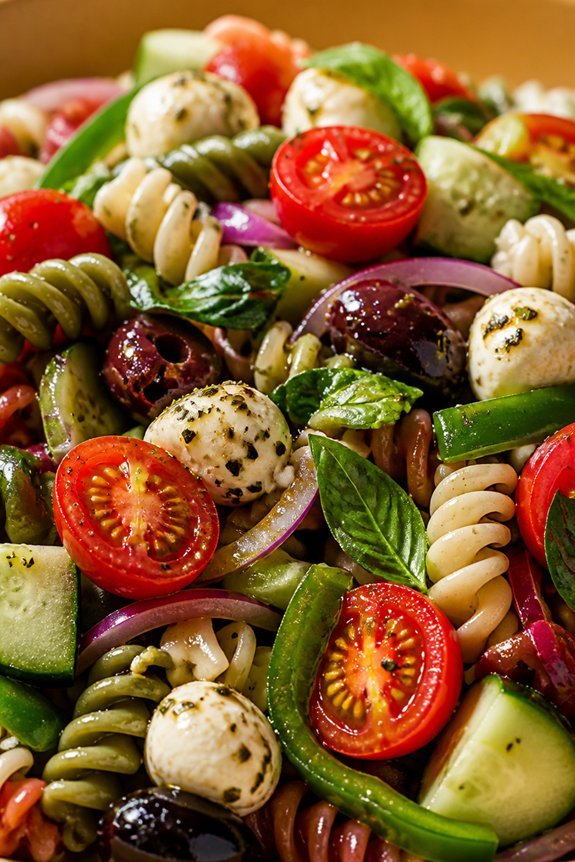 fresh simple italian salad