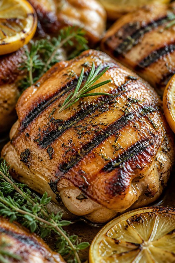 juicy grilled lemon herb chicken