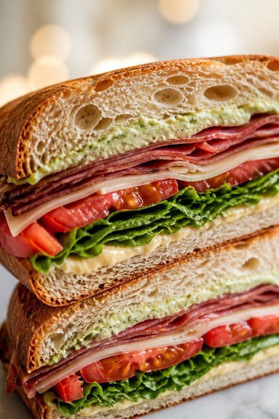 travel friendly sandwich ingredients