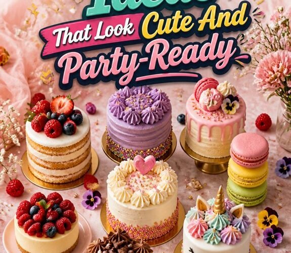 adorable party ready mini cakes