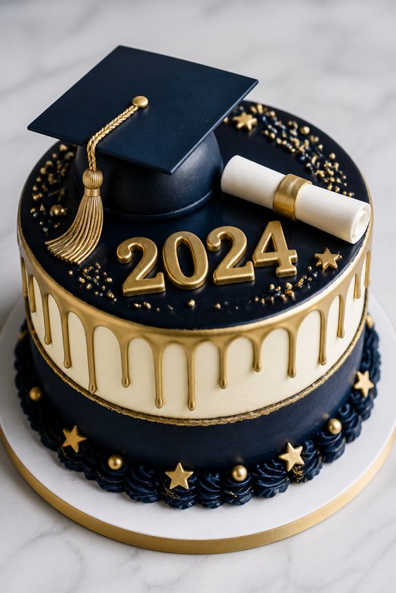 elegant drip cake design