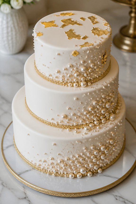 elegant tiered cake design