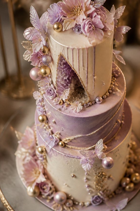 whimsical fairytale inspired cake