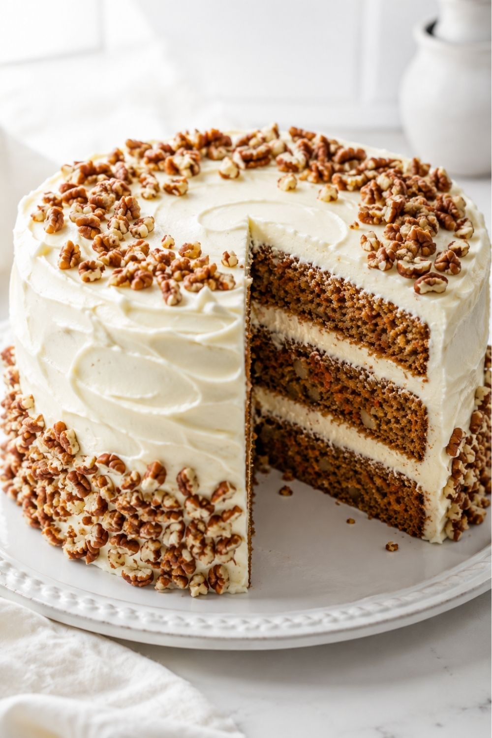 Carrot Cake With Cream Cheese Frosting