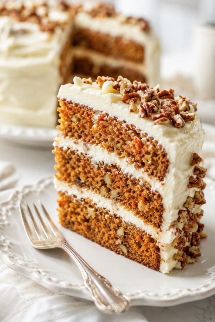 Carrot Cake With Cream Cheese Frosting