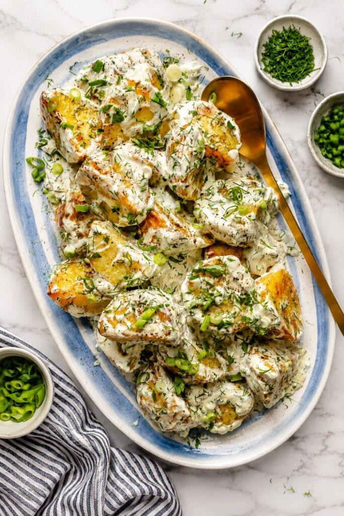 Crispy Potato Salad