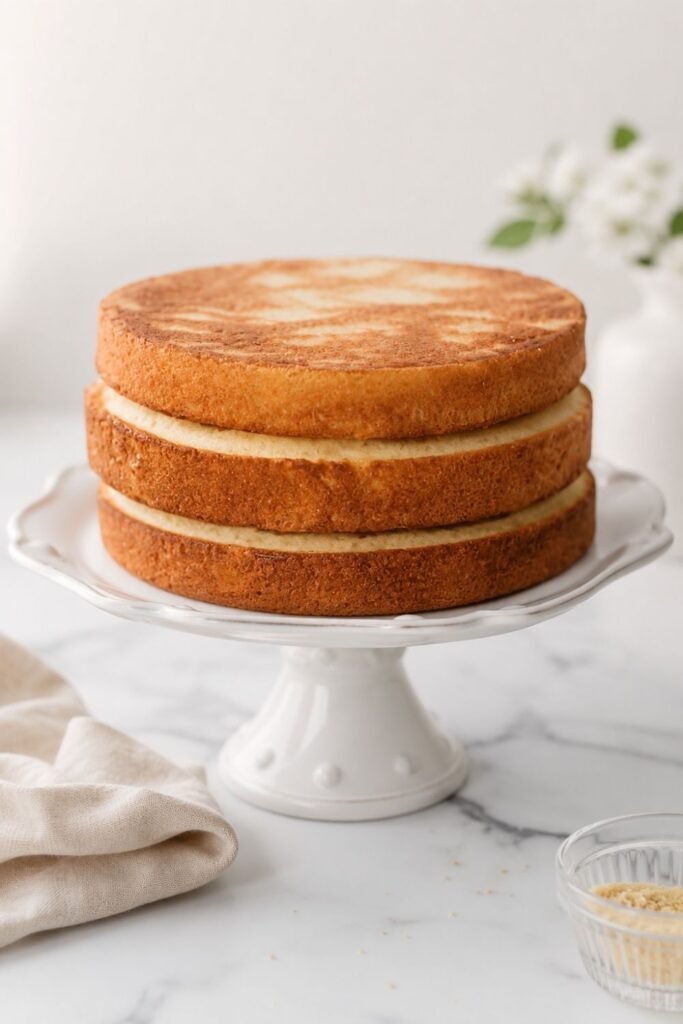 3 even layer cake