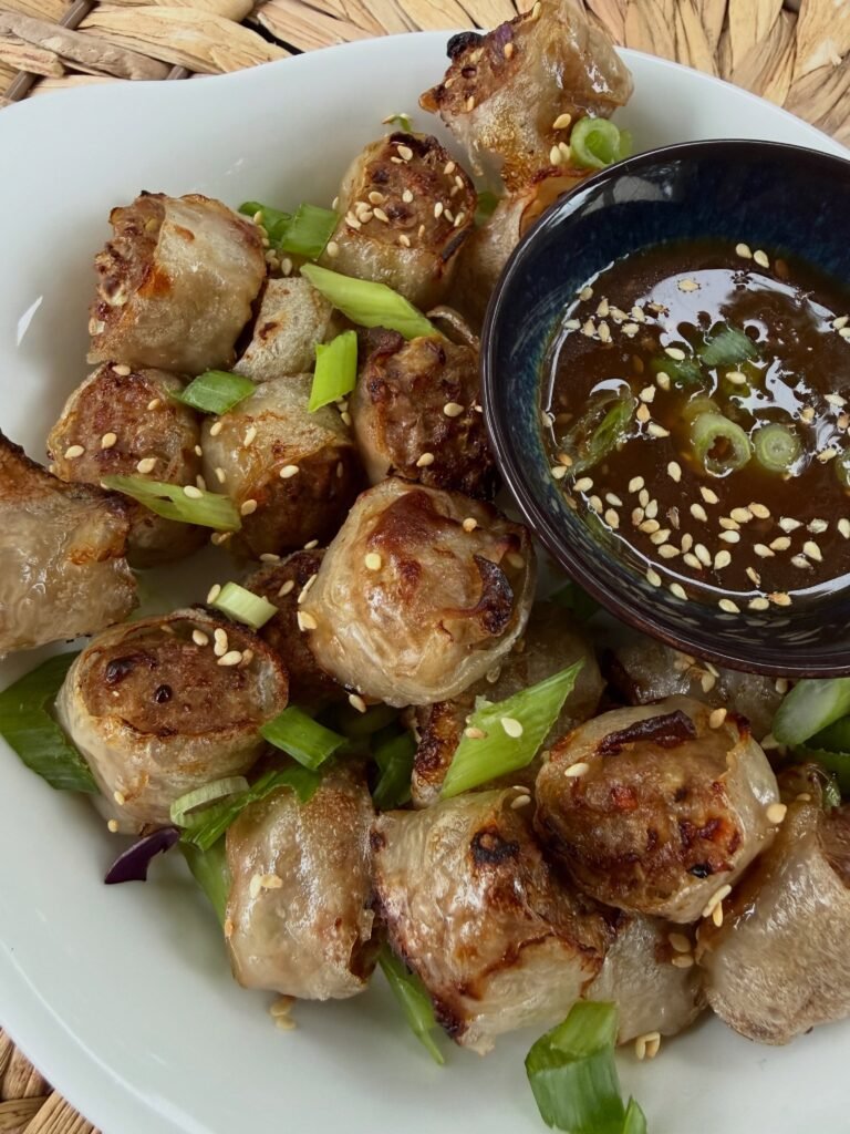 Crispy Pork Dumpling Bites