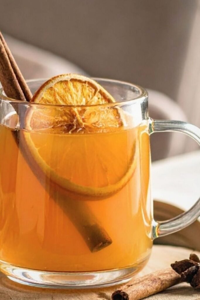 Hot Spiced Rum Orange Punch