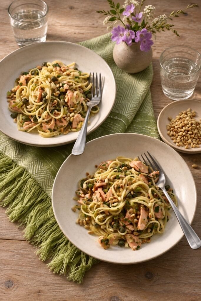 Mary Berry Salmon Linguine