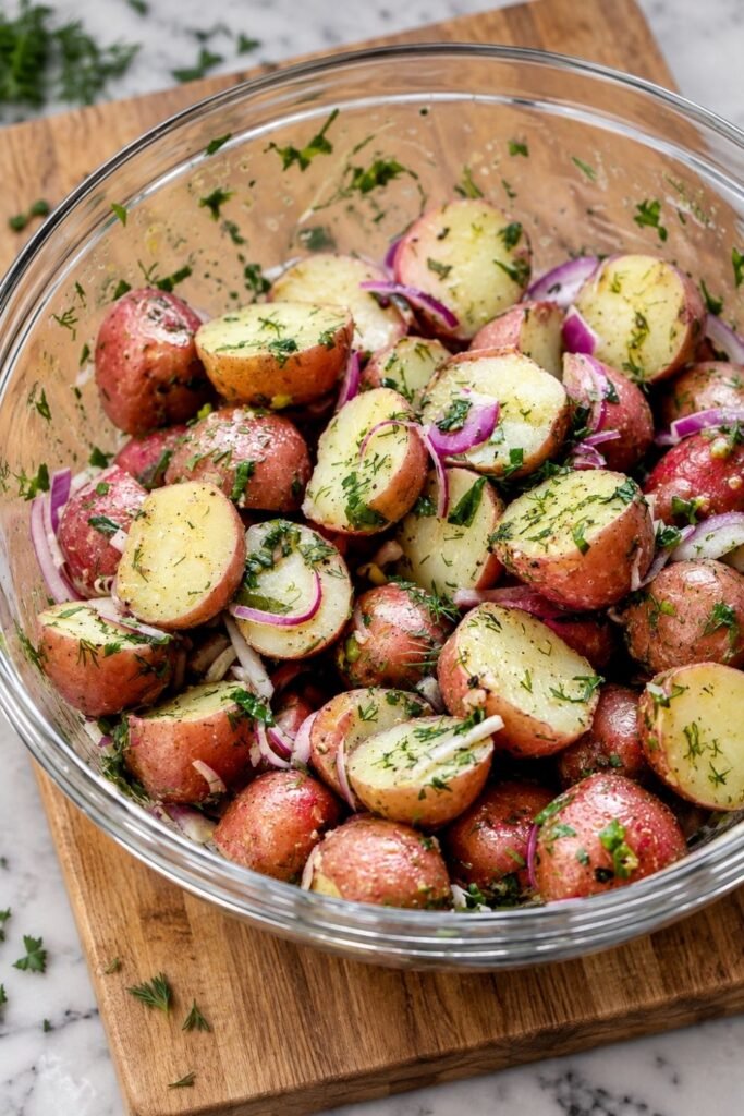 No Mayo Potato Salad