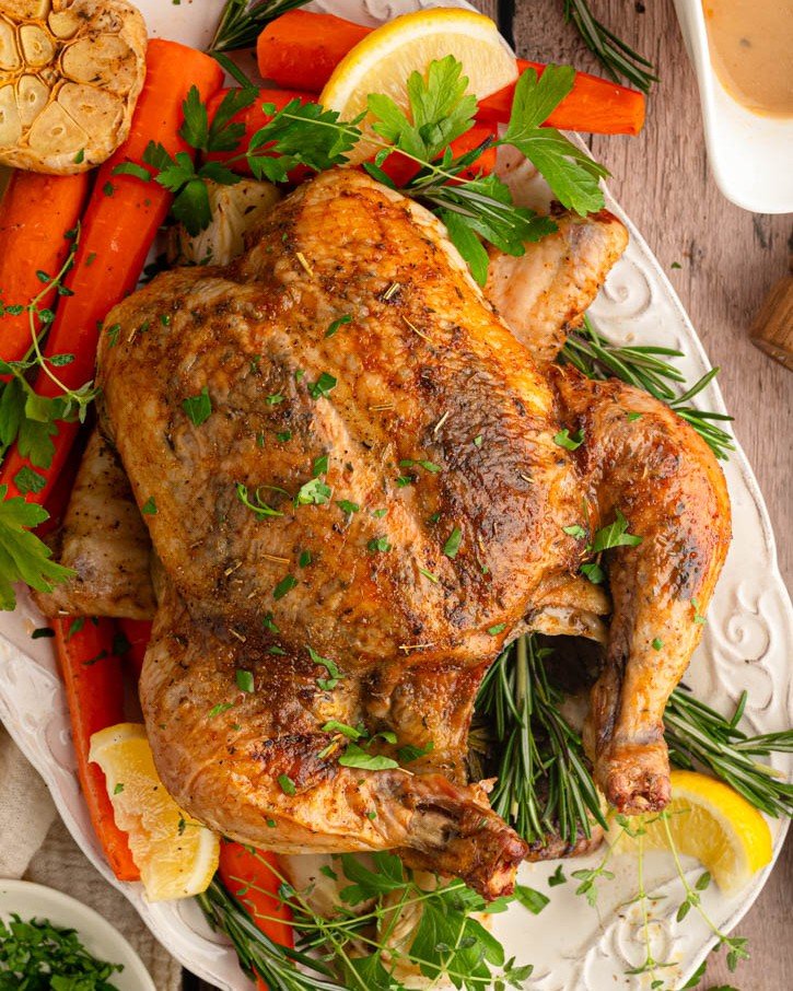 Roast Chicken with Herbs