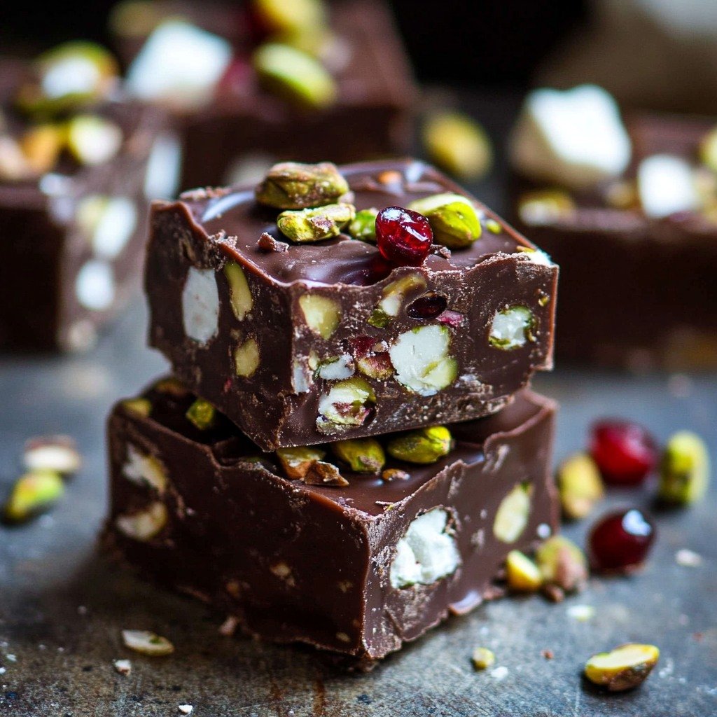 Rocky Road Fudge