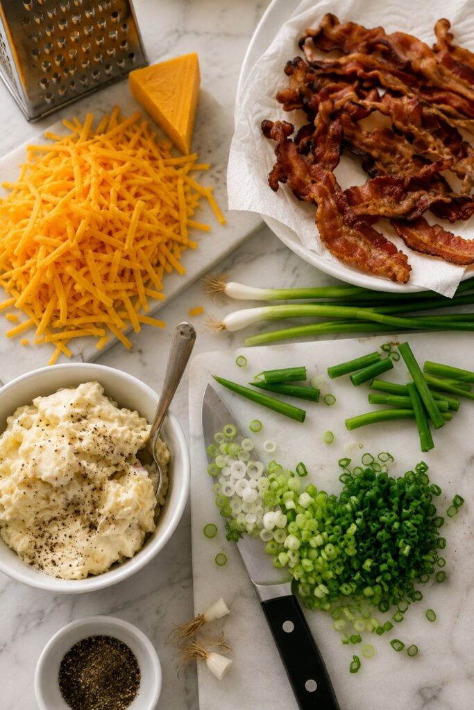 loaded potato salad
