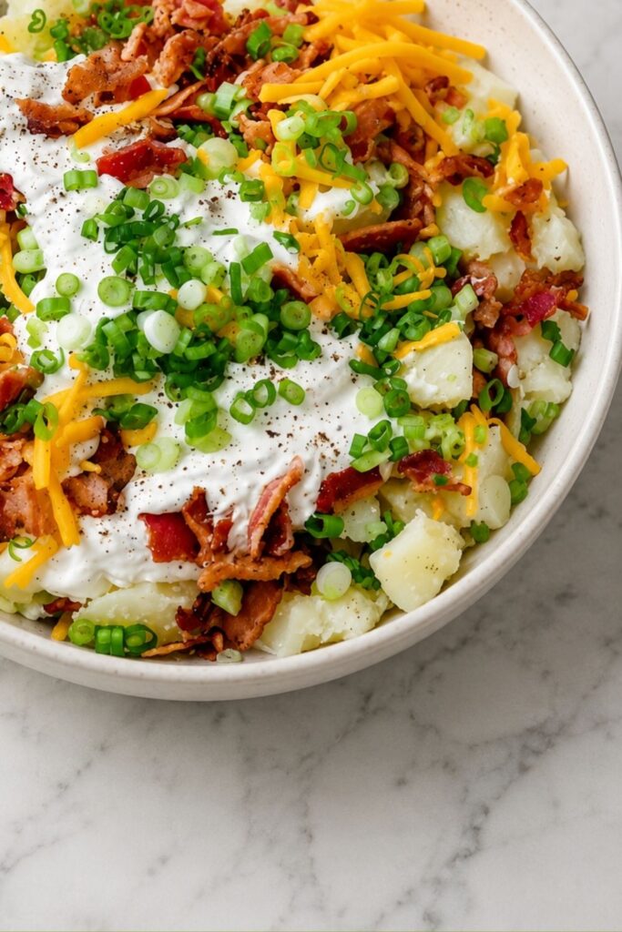 loaded potato salad