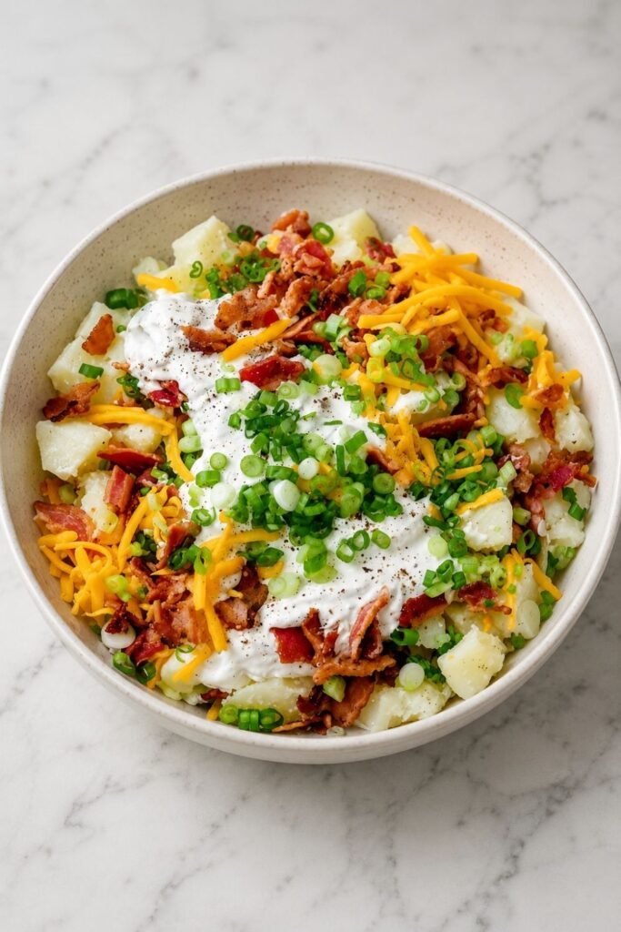loaded potato salad