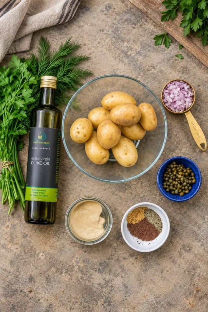 mustard potato salad ingredients