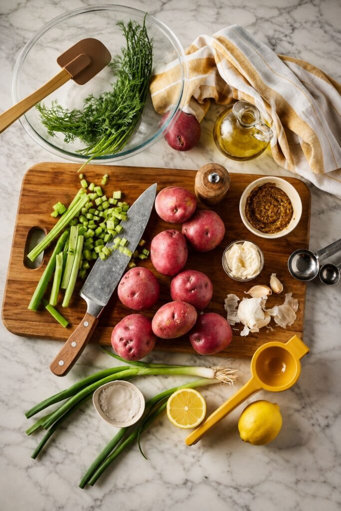 red potato salad