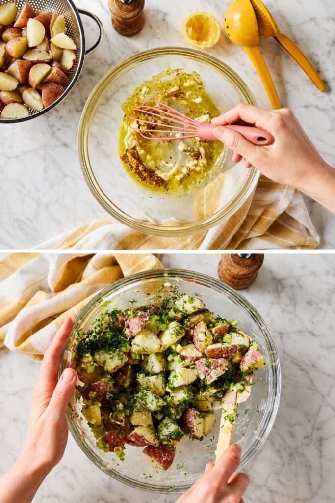 red potato salad